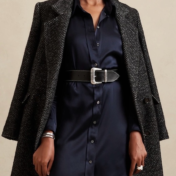 Banana Republic Heritage Etched Buckle Waist Belt Large - Picture 4 of 13